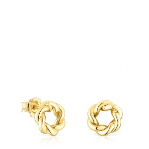 Tous Twisted Ohrringe Gold | Österreich-GMQCYN903