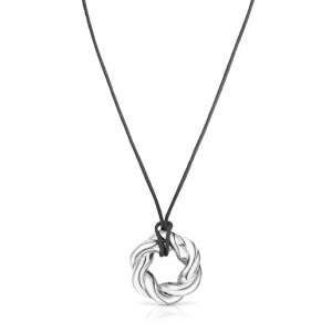 Tous Twisted With Xl Donut Halskette Silber | Österreich-FRWNLC256