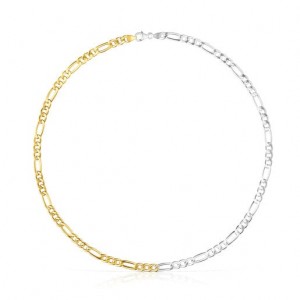 Tous Two-tone Basics Halskette Gold Silber | Österreich-ENWOZF924