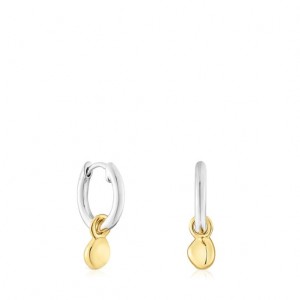 Tous Two-tone Joy Bits Hoop Anhänger Gold Silber | Österreich-RXDJIB169