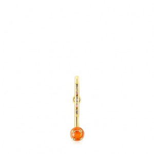 Tous Vibrant Colors With Carnelian Enamel Details Ohrringe Gold | Österreich-NRJLHC892