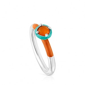 Tous Vibrant Colors With Carnelian Ring Silber | Österreich-IMCDNU817