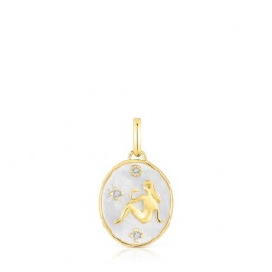 Tous Virgo With Mother-of-pearl Anhänger Silber | Österreich-CJZARS850