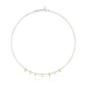 Tous Virtual Garden With Charms Halskette Silber Gold | Österreich-DVGYAO478