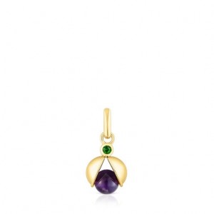 Tous Virtual garden With Amethyst Anhänger Gold | Österreich-FRHGBN261