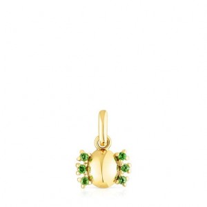 Tous Virtual garden With Chrome Diopside Anhänger Gold | Österreich-UQCTFY602