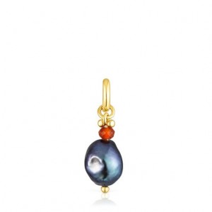 Tous Virtual garden With Cultured Pearl Anhänger Gold | Österreich-OSJIBE089