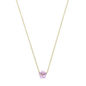 Tous Vita With Amethyst Halskette Gold | Österreich-JEAUYM104