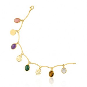 Tous With Multicolor Gemstones Camee Armband Mehrfarbig | Österreich-BFDMJV859