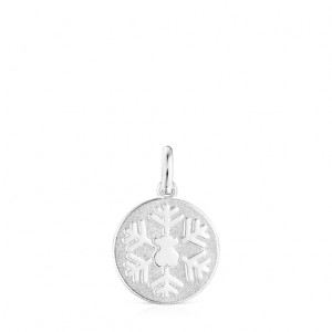 Tous Xmas Kollektion Snowflake Anhänger Silber | Österreich-NORCBJ637