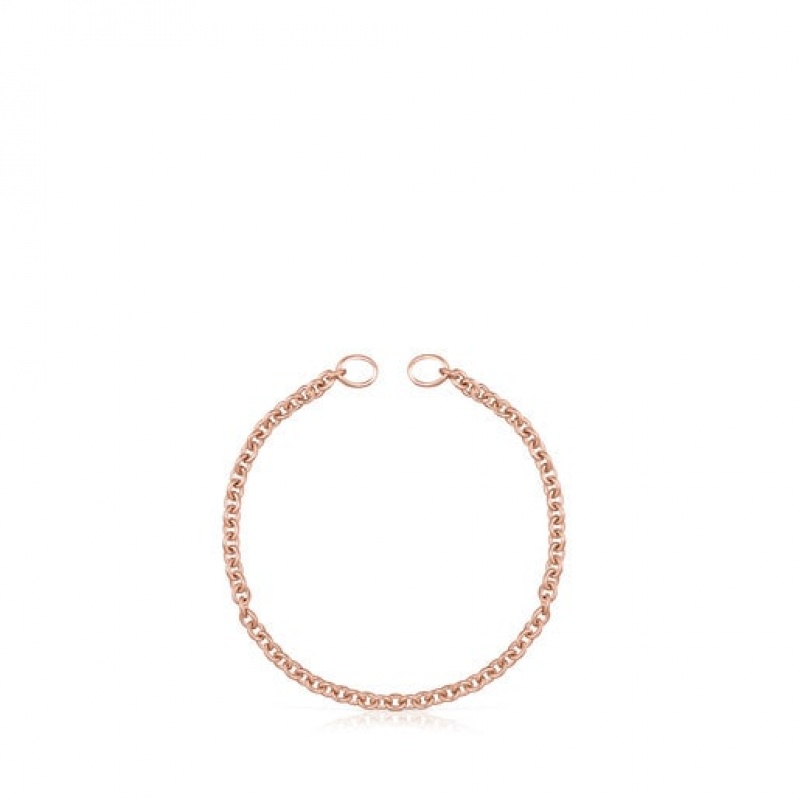 Tous 17cm Hold Armband Rosa Gold | Österreich-OLCEFT175
