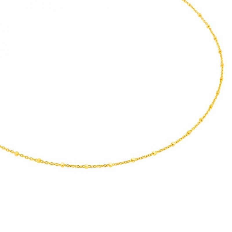 Tous 40 cm Choker Kettenriemen Gold | Österreich-PRVEKF358