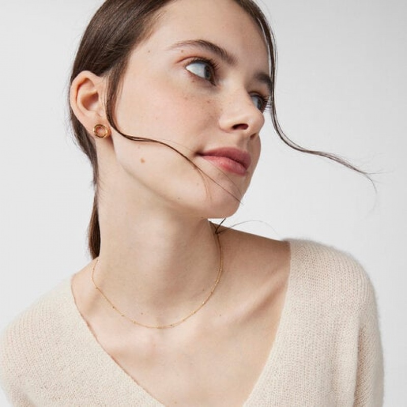 Tous 40 cm Choker Kettenriemen Gold | Österreich-PRVEKF358