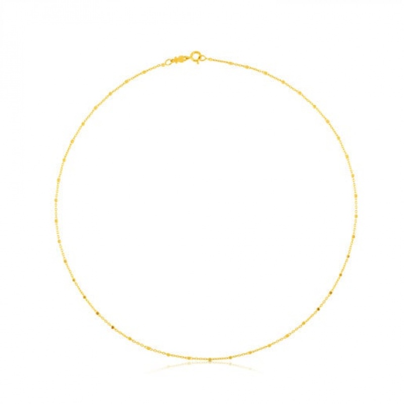 Tous 40 cm Choker Kettenriemen Gold | Österreich-PRVEKF358
