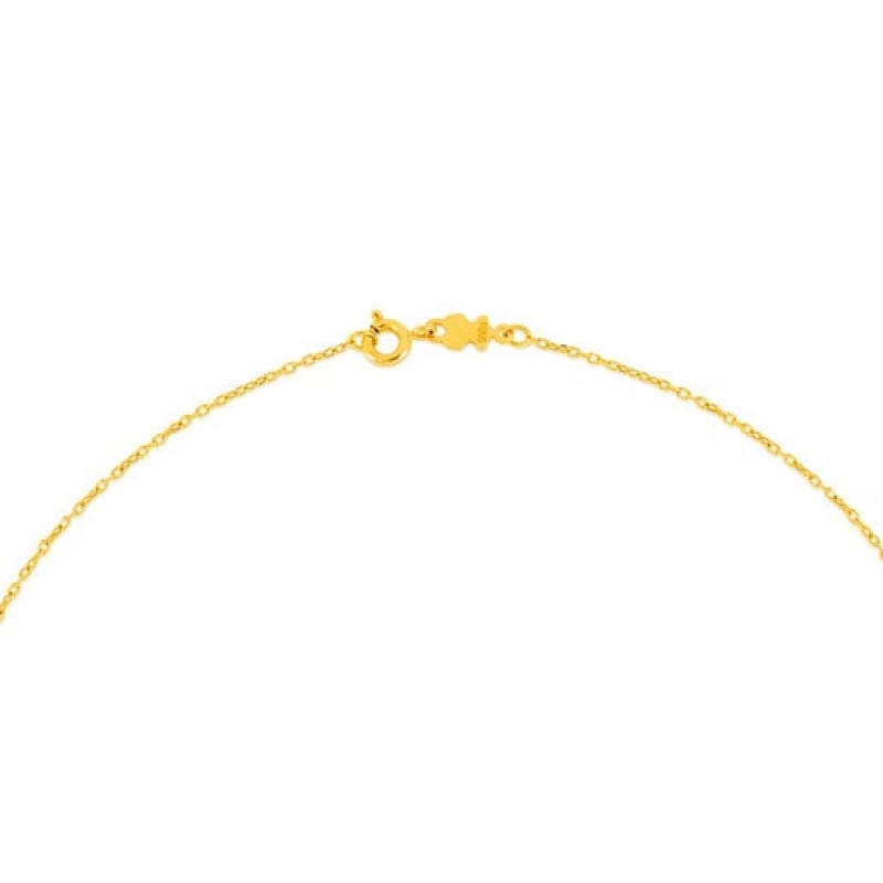 Tous 40 cm Choker Kettenriemen Gold | Österreich-WAXDCO175