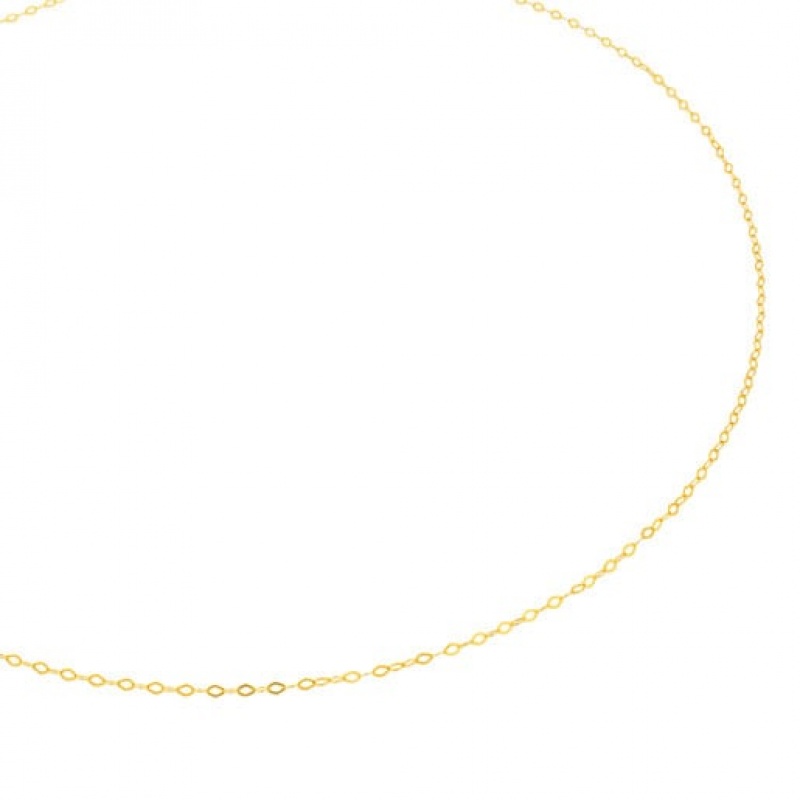 Tous 40 cm Choker With Oval Rings Kettenriemen Gold | Österreich-TKMUPD681