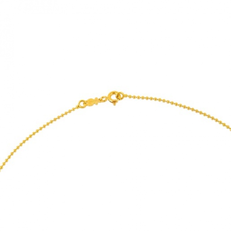 Tous 45 cm Choker With 12 mm Balls Kettenriemen Gold | Österreich-WYFRVC902