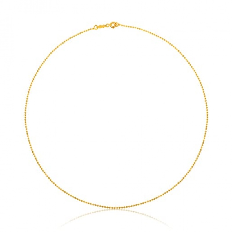 Tous 45 cm Choker With 12 mm Balls Kettenriemen Gold | Österreich-WYFRVC902