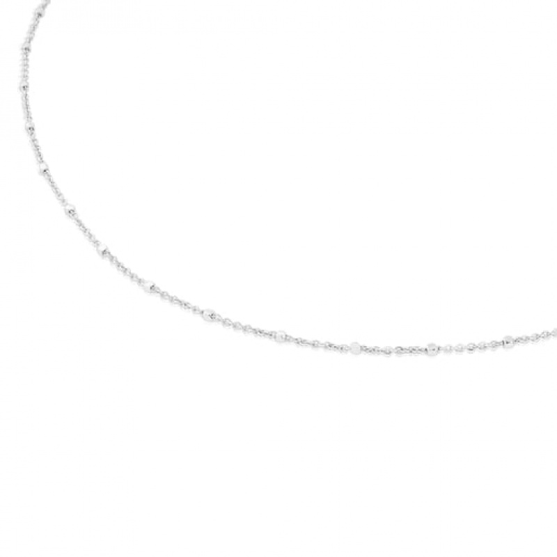 Tous 45 cm Choker With Interspersed Balls Kettenriemen Gold | Österreich-ISDVPW875