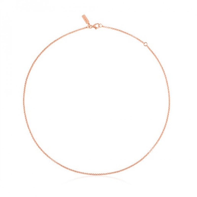 Tous 45 cm Hand Choker Kettenriemen Rosa Gold | Österreich-JGIHNY549