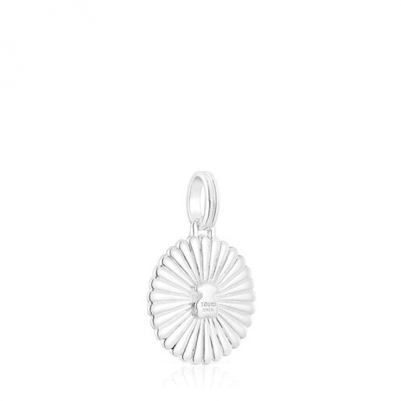 Tous Alphabet Letter S Medallion Anhänger Silber | Österreich-NQPUYV657
