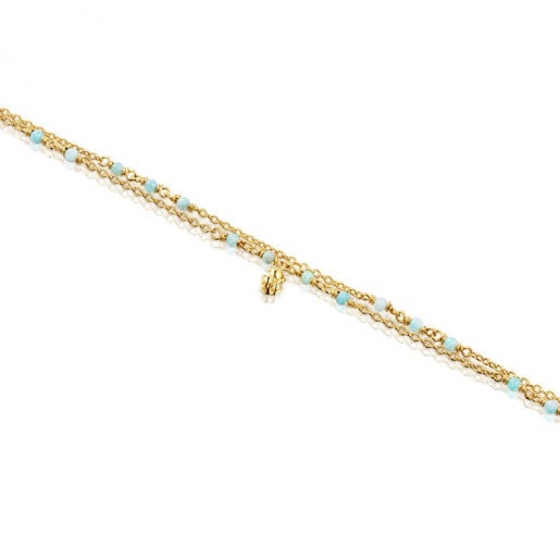 Tous Amazonite Bold Bear Armband Silber | Österreich-DKAYEQ618