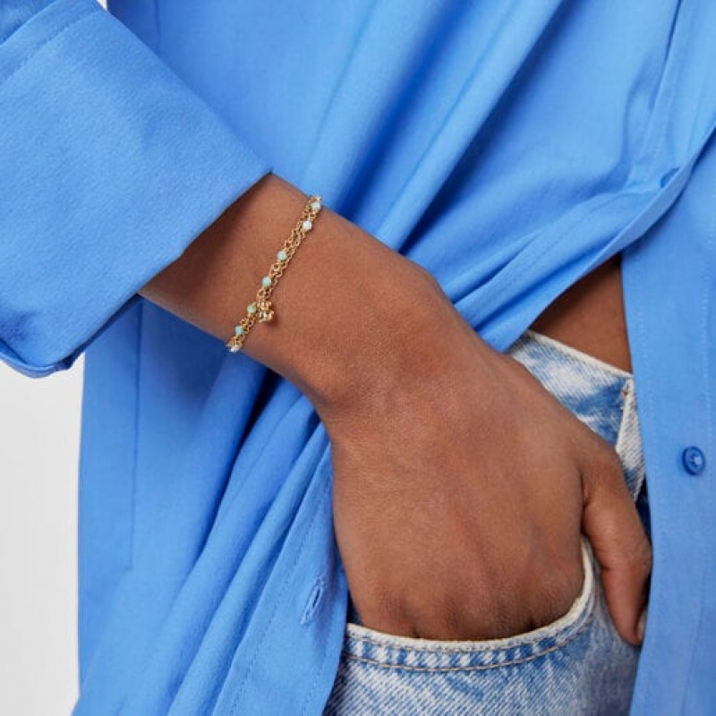 Tous Amazonite Bold Bear Armband Silber | Österreich-DKAYEQ618