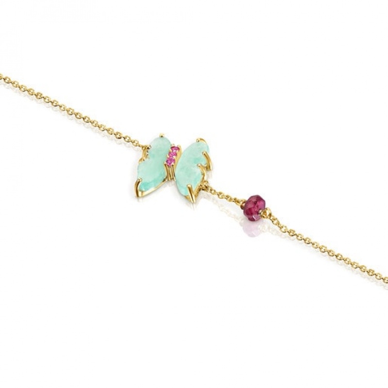 Tous Amazonite Ruby Vita Armband Gold | Österreich-QZEKOD849