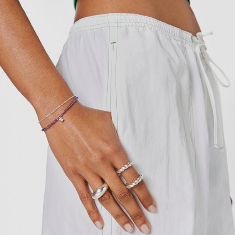 Tous Amethyst Bold Bear Armband Lila Silber | Österreich-CUKBPX129