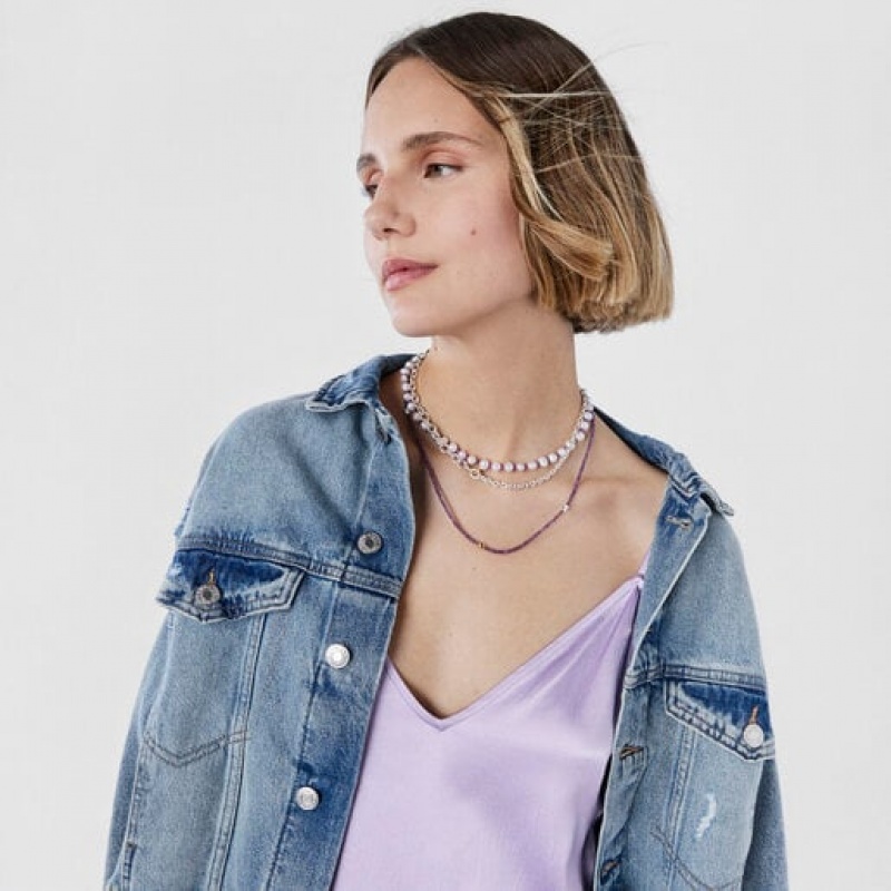 Tous Amethyst Joy Bits Halskette Lila | Österreich-XBHNSU593