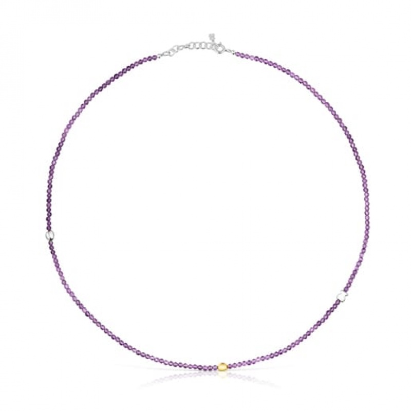 Tous Amethyst Joy Bits Halskette Lila | Österreich-XBHNSU593