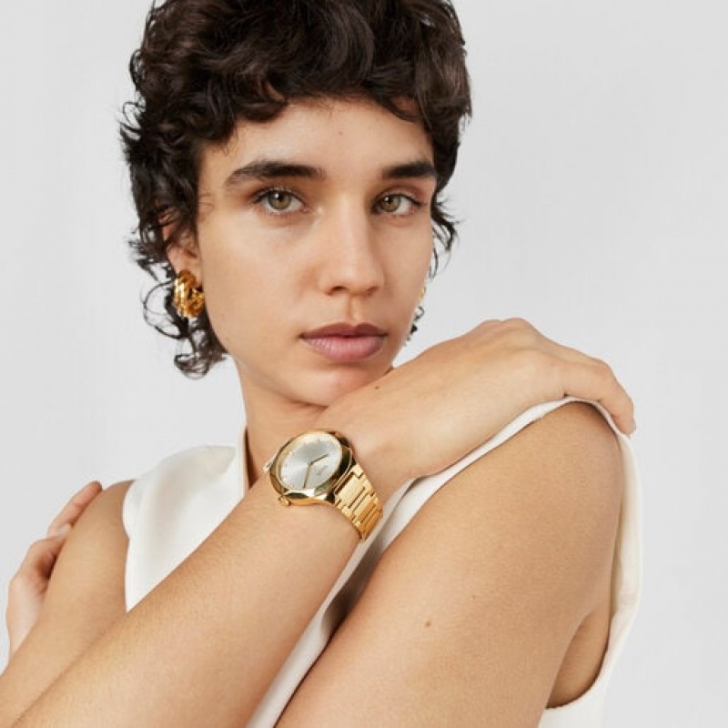 Tous Analogue With Ipg Steel Wristband Karat Round Uhren Gold | Österreich-PWGZFS823