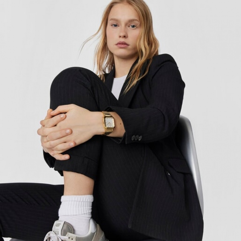 Tous Analogue With Ipg Steel Wristband Karat Squared Uhren Gold | Österreich-LUHKIJ834