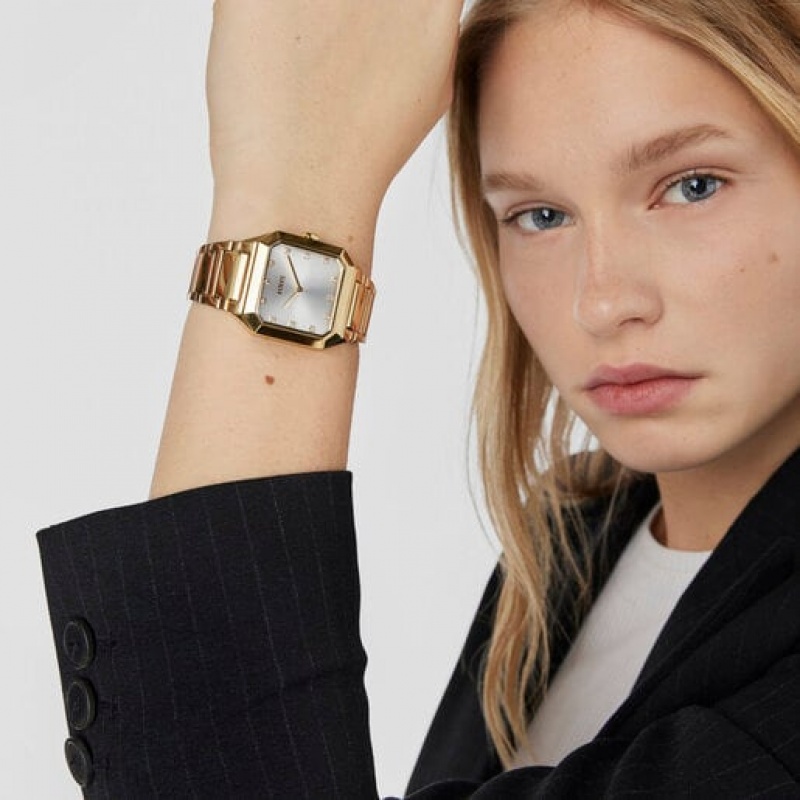 Tous Analogue With Ipg Steel Wristband Karat Squared Uhren Gold | Österreich-LUHKIJ834