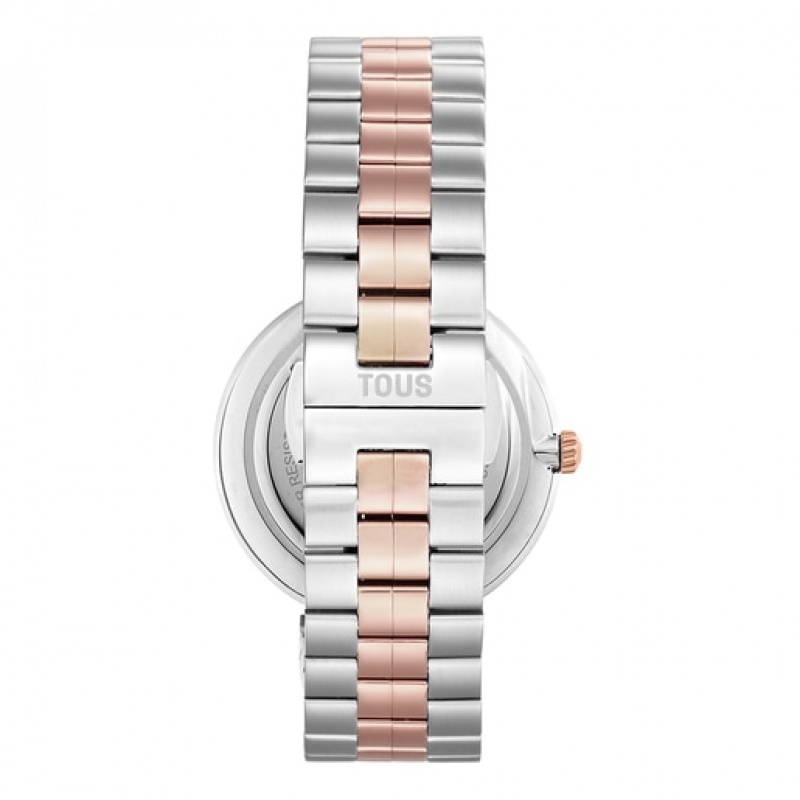 Tous Analogue With Steel Iprg Steel Wristband S Band Uhren Silber | Österreich-IMQWFS267