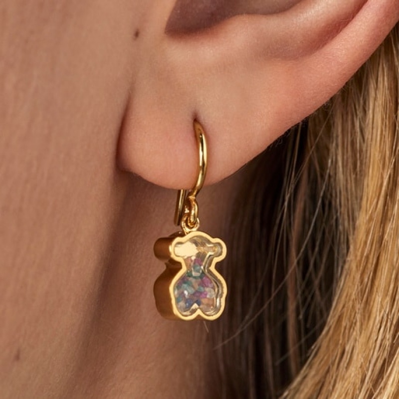 Tous Areia With Gemstones Ohrringe Gold | Österreich-ZEGTMF915