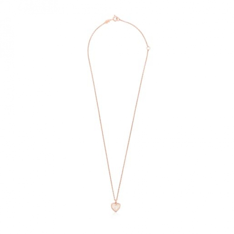 Tous Areia With Pearls Halskette Rosa Gold | Österreich-ZMYXBS532