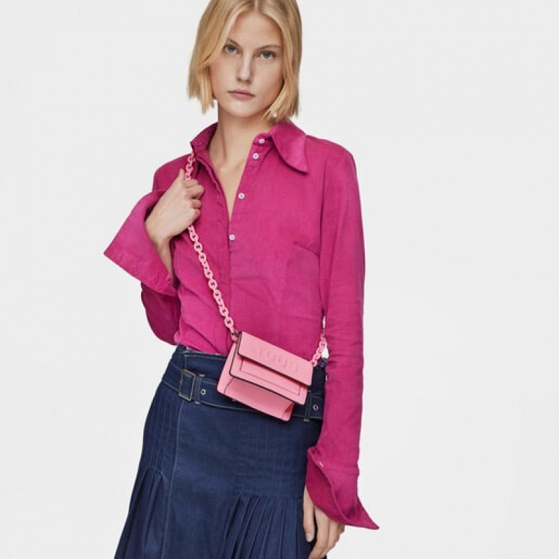 Tous Audree Crossbody La Rue New Mini Taschen Rosa | Österreich-LZJPXA427