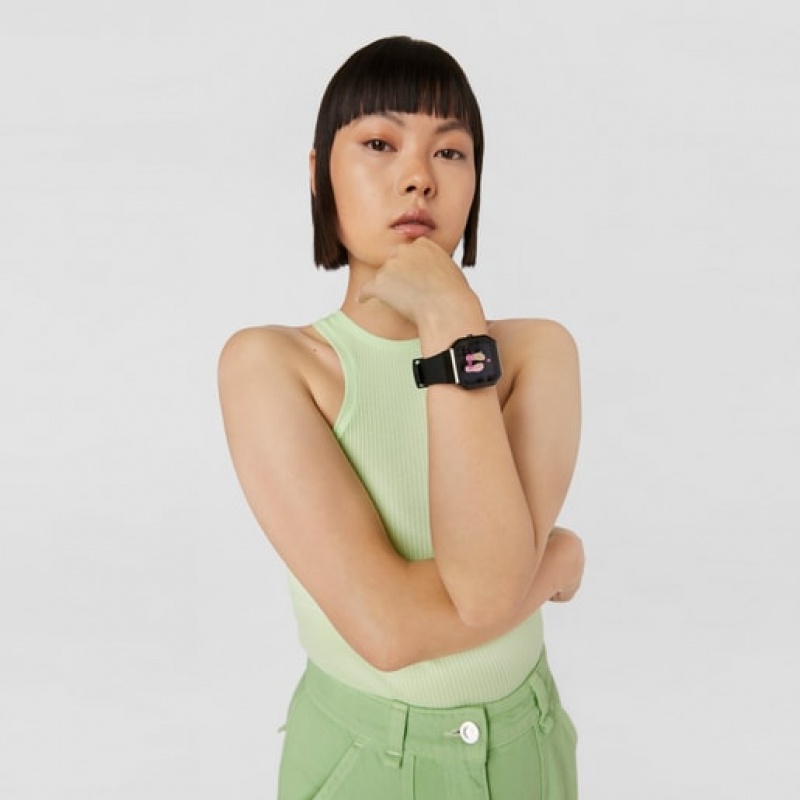 Tous B Connect With Silikon Riemen Smartwatches Schwarz | Österreich-HUNYEZ214