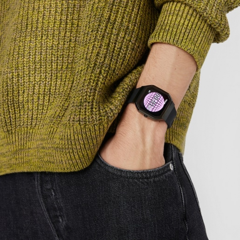 Tous B Connect With Silikon Riemen Smartwatches Schwarz | Österreich-HUNYEZ214