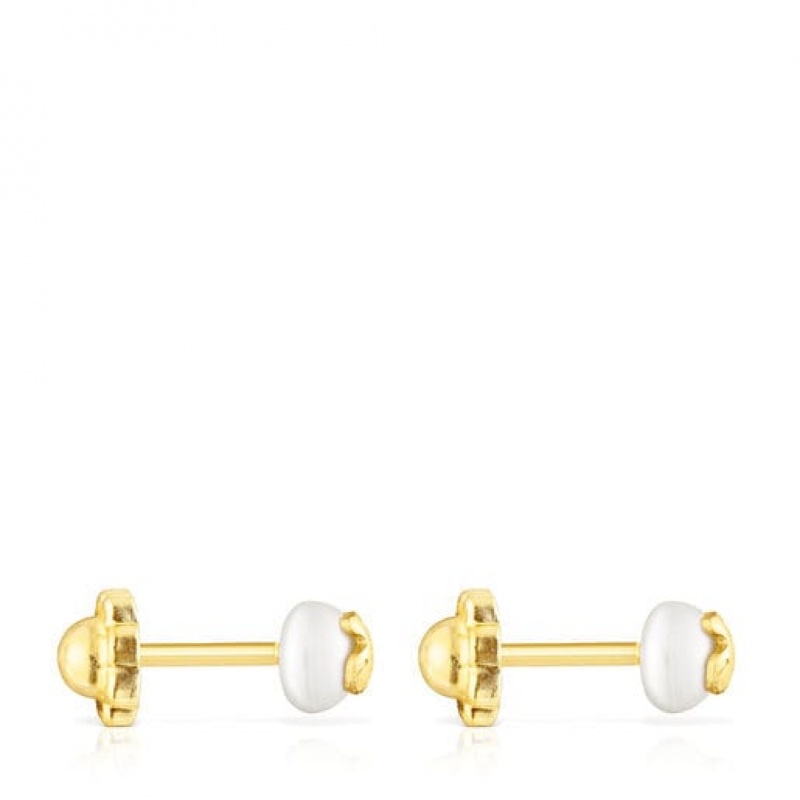 Tous Baby With Pearl Ohrringe Gold | Österreich-KORPJQ105