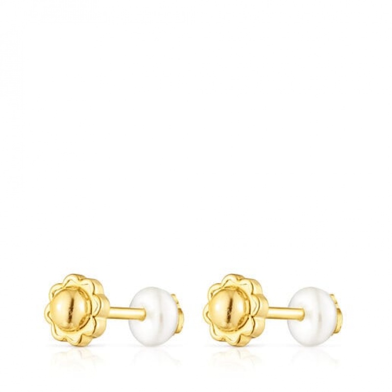 Tous Baby With Pearl Ohrringe Gold | Österreich-KORPJQ105