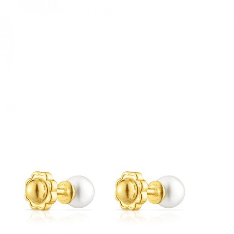 Tous Baby With Pearls Ohrringe Gold | Österreich-RIZAYN403