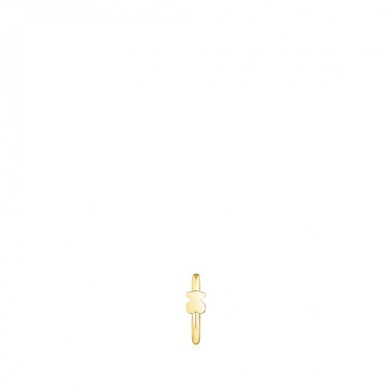 Tous Basics Bear Ear Ohrringe Gold | Österreich-AVHWJT180