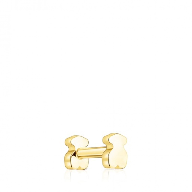 Tous Basics Bear Ear Ohrringe Gold | Österreich-QYAWUV436