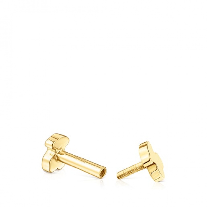 Tous Basics Bear Ear Ohrringe Gold | Österreich-QYAWUV436
