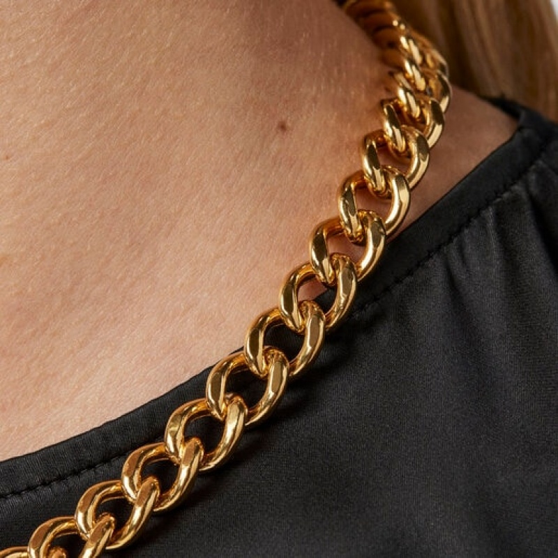 Tous Basics Choker Kettenriemen Gold | Österreich-PWTROB806