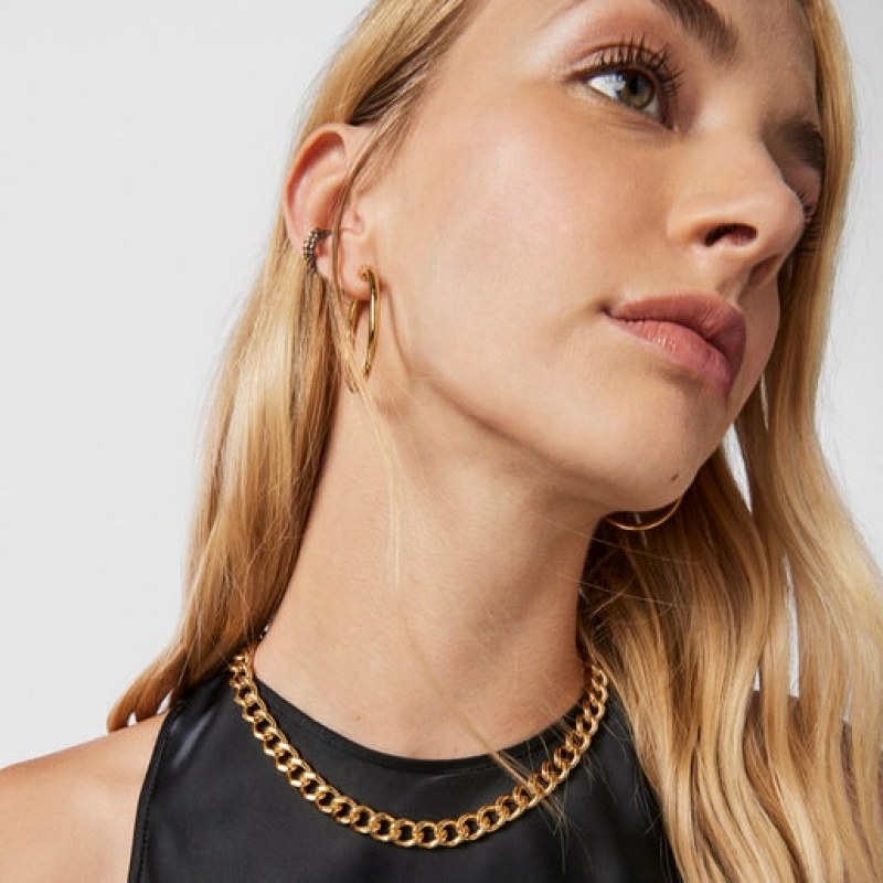 Tous Basics Choker Kettenriemen Gold | Österreich-PWTROB806