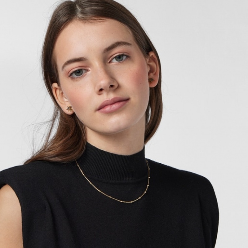 Tous Basics Choker With Interspersed Beads Kettenriemen Silber | Österreich-WRJMQF831