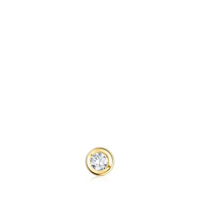Tous Basics Ear With Diamond Ohrringe Gold | Österreich-DTHJRM839